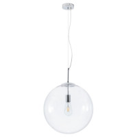 Arte Lamp VOLARE, Подвес, цвет арматуры - ХРОМ, цвет плафона/декора - ПРОЗРАЧНЫЙ, 1х60W E27, A1940SP-1CC