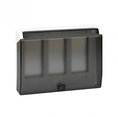 Simon Cima 500 Белая Рамка с суппортами с крышкой на 3 модуля, 164х50х220мм, 51040103-030