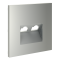 Накладка для розетки компьютерной двойной RJ45+RJ45 кат.6, S70 (сталь), VLS001405