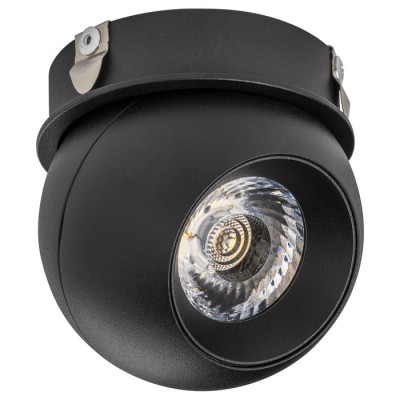 Lightstar 217072 Светильник INTERO LED 9W 850LM 24G ЧЕРНЫЙ 3000K (в комплекте)