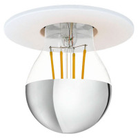 99062 Встраив. светильник SALUZZO, 1х40W (E27), ?90, H3, сталь, белый