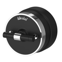 Werkel W5822051/ Выключатель на 4 положения двухклавишный Vintage (черный матовый/хром), a058778