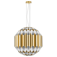 Lightstar 720802 (MD2095/80A) Люстра SIENA 80х40W G9 ЗОЛОТО/БЕЛЫЙ (в комплекте)