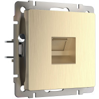 Werkel W1181010/ Розетка Ethernet RJ-45 (шампань рифленый), a051424