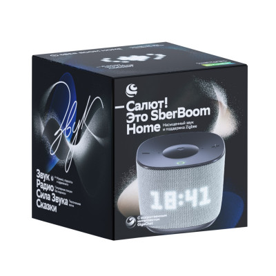 SberBoom Home, туманный, модель SBDV-00171G