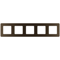 Legrand Рамка 5 постов - Legrand Inspiria - бронза, 673979