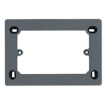 Vimar Коробка настенная для 3 модулей H-30мм, IDEA серая, 09976.14 Vimar Коробка настенная для 3 модулей H-30мм, IDEA серая, 09976.14