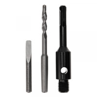 Хвостовик для коронки М16х120 мм SDS PLUS KRANZ для KR-90-0163 KR-90-0164 KR-90-0165, KR-90-0170 Хвостовик для коронки М16х120 мм SDS PLUS KRANZ для KR-90-0163 KR-90-0164 KR-90-0165, KR-90-0170