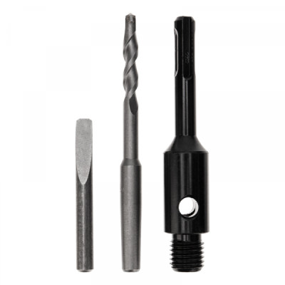 Хвостовик для коронки М16х120 мм SDS PLUS KRANZ для KR-90-0163 KR-90-0164 KR-90-0165, KR-90-0170