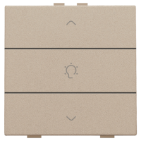 Niko Home Control Шампань Кнопка  управления диммера, 157-51043