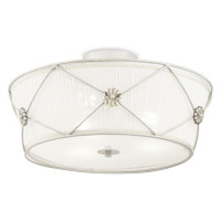 Maytoni Lea Потолочный светильник, цвет: Жемчужный белый 3х40W E27