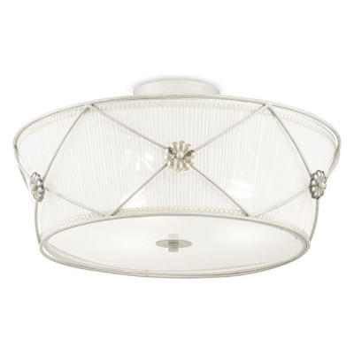 Maytoni Lea Потолочный светильник, цвет: Жемчужный белый 3х40W E27