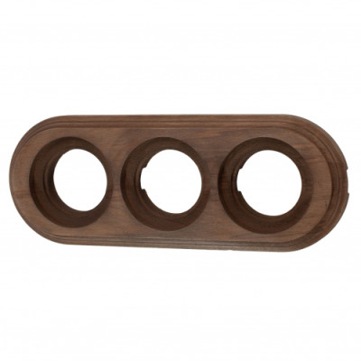 BIRONI Лизетта Бук Старое дерево Рамка 3-ая на бревно 280мм, BFC28-630-17