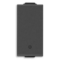 Vimar Переключатель 100-240 V~ 50/60 Гц, местное управление или дистанционно, технологии IoT, карбон матовый, 09592.CM