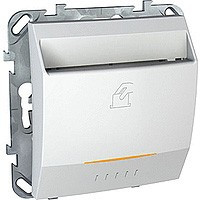 ВЫКЛЮЧАТЕЛЬ карточный, 10 А, БЕЛЫЙ