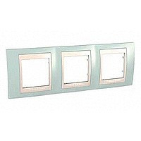 ХАМЕЛЕОН РАМКА 3-постовая, горизонтальная, БЕЖЕВЫЙ/ МОРСКАЯ ВОЛНА