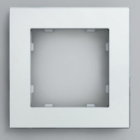 IRIDIUM Рамка на 1 пост, белый, Berlin 02, 02P101