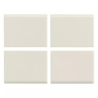 Vimar 4 половинки одномодульной клавиши без диффузора подсветки, без символов, белые, 16843.B