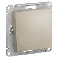 IRIDIUM Выключатель 1-клавишный, 250 В, 16 А. Цвет шампань, M1203