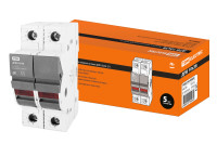 Держатель плавких вставок ДПВ 10х38 2П TDM Electric, SQ0216-0002