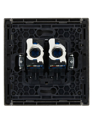 FORTE&PIANO Роз. комп. 2-ая RJ45 кат.6 FP534 ст. IEK, FP-K20-2-K46