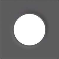 Donel D16 матовый шоколад Рамка 1-я, DO21142