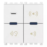 Vimar Микрофон, белый, 19586.B