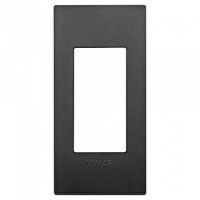 Vimar Накладка CLASSIC на 1 модуль для панелей черная, 19666.71