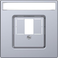 D-Life Накладка для TAE/Audio/USB, нерж. сталь