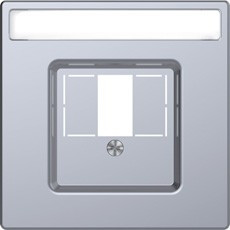 D-Life Накладка для TAE/Audio/USB, нерж. сталь