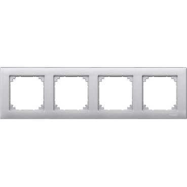 M-Plan Рамка 4-ная, алюм.