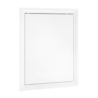 Люк ревизионный пластик с нажим, замком 200х250 (ШхВ внутр,) EKF Basic