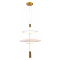 ST LUCE SL6101.213.01 Люстра подвесная ST-Luce Золотистый/Белый LED 1*15W 3000K