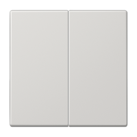 Клавиша для KNX кнопки, 2 группы; дюропласт; светло-серый, LS102LG