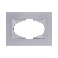 Рамка для двойной розетки, серый Kollinger Aspekt AT120GY