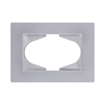 Рамка для двойной розетки, серый Kollinger Aspekt AT120GY