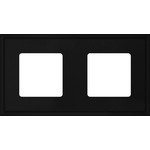 FD01602BK Fede FD01602BK Рамка на 2 поста гор./верт., цвет black