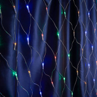 Гирлянда 230V 360 LED 3х2,7м, мультиколор, 18W,   IP 20, сетевой шнур 3м в комплекте , CL31, Feron 48175