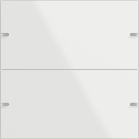 502212 Gira Hаб.клав. 2-м сенс.выкл.4 TS4 белое стекло