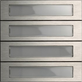 5534914 Gira Модуль кнопок вызова System 106 4-клав.