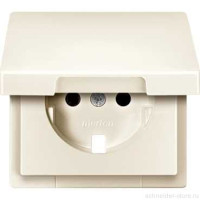 SD Накладка со шторк. и крышк. для розетки 2К+З 16А 250В~, беж. SD Накладка со шторк. и крышк. для розетки 2К+З 16А 250В~, беж.