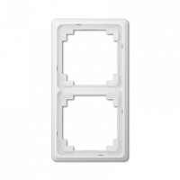 Рамка для вертикальной и горизонтальной установки, 2-кратная, белая, CDP582WW