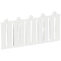 Legrand Маркировочный лист - для клеммных блоков Viking 3 - без надписей - шаг 5 мм, 039500 Legrand Маркировочный лист - для клеммных блоков Viking 3 - без надписей - шаг 5 мм, 039500