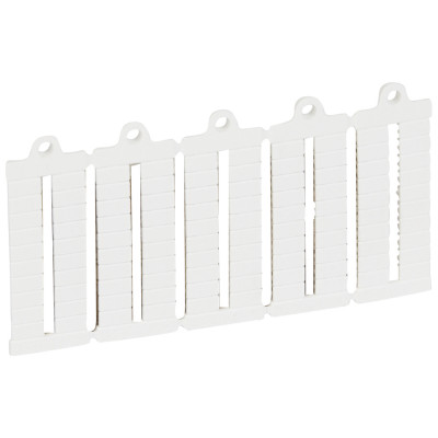 Legrand Маркировочный лист - для клеммных блоков Viking 3 - без надписей - шаг 5 мм, 039500