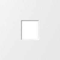 Donel A07 матовый белый накладка 1-я для розеток RJ45,TV,SAT , серия DB, DE85933