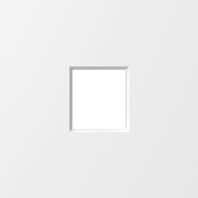 Donel A07 матовый белый накладка 1-я для розеток RJ45,TV,SAT , серия DB, DE85933