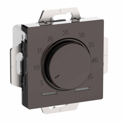 ATN000635 - ATLASDESIGN ТЕРМОСТАТ электронный для теплого пола с датчиком, 10A, механизм, МОККО, Systeme Electric