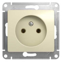 Glossa Розетка 2К 16А 250В~, беж. Glossa Розетка 2К 16А 250В~, беж.
