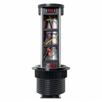 Встраиваемая мини-колонна с беспроводной зарядкой 15Вт, 6 модулей C-Line Встраиваемая мини-колонна с беспроводной зарядкой 15Вт, 6 модулей C-Line