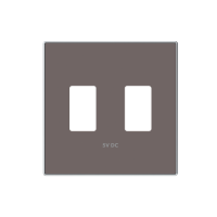 ABB SKY Тауп Накладка для механизма 2хUSB зарядного устройства